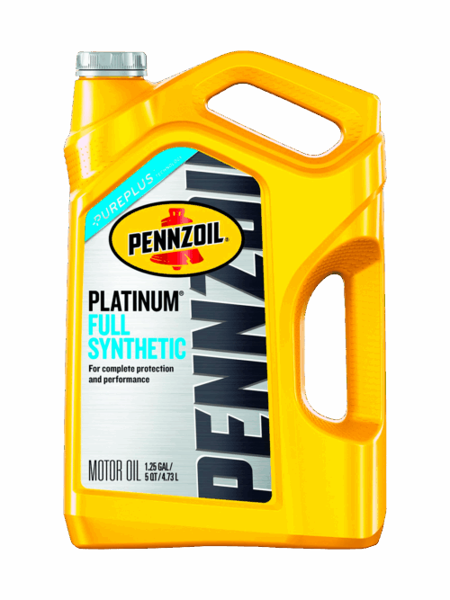 Pennzoil 0W20 Platinum Full Synthetic Motor Oil, 5 Qts