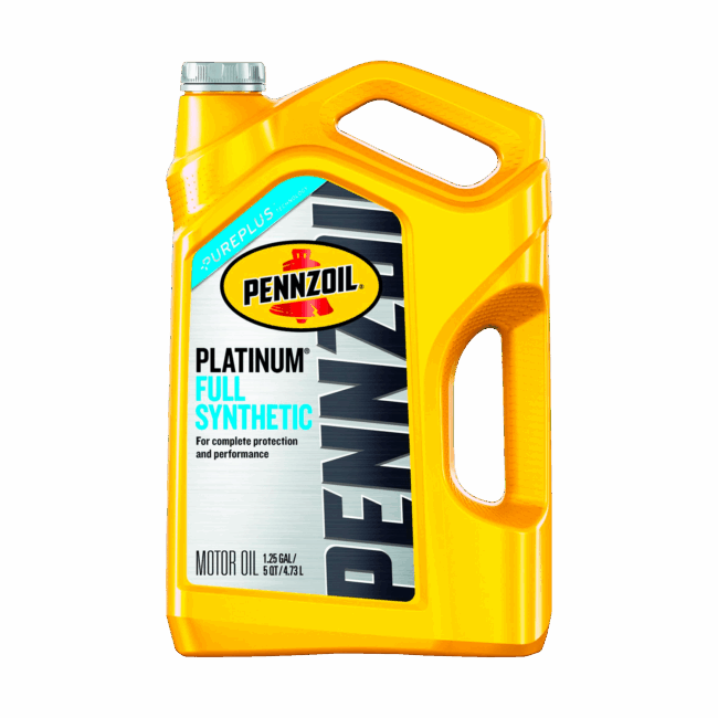 Pennzoil 0W20 Platinum Full Synthetic Motor Oil, 5 Qts