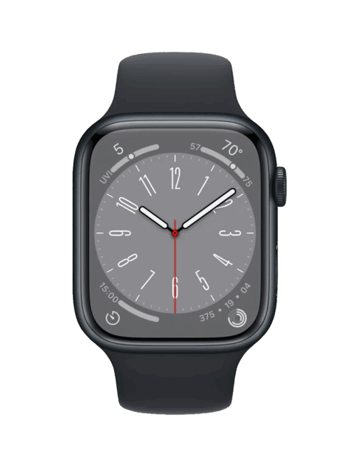 Apple Watch Series 8 GPS 45mm Midnight Aluminum Case