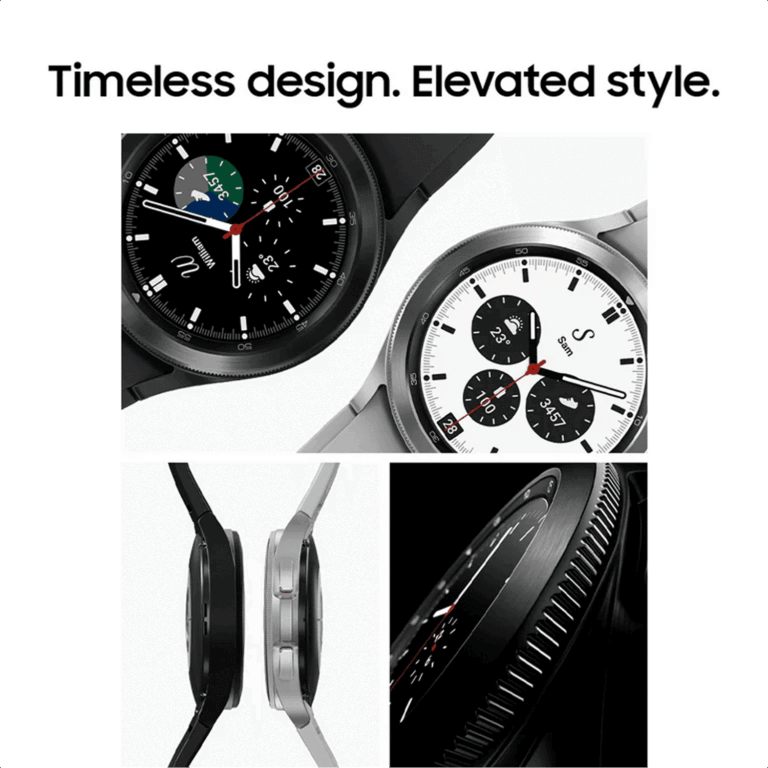 SAMSUNG Galaxy Watch 4 Classic - 42mm BT - Black - Imagem 3