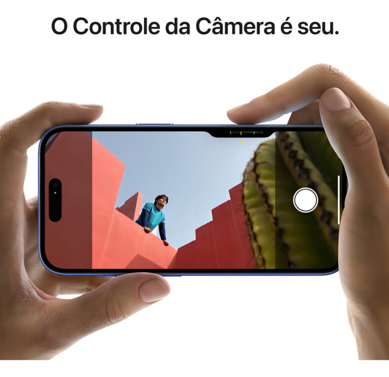 Apple iPhone 16 Plus (128 GB) - Verde-acinzentado - Distribuidor Autorizado - Imagem 7
