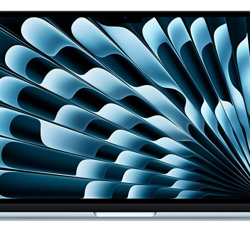 Macbook Air de 13 polegadas: chip SSD M4 de 256 GB azul celeste azul