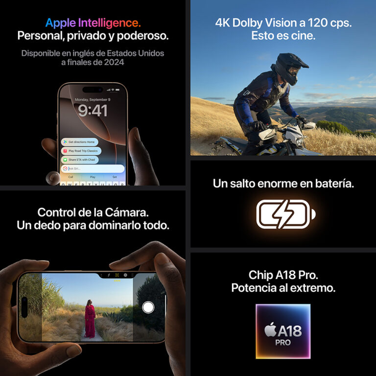 Apple iPhone 16 Pro (256 GB) - Titânio-deserto - Distribuidor Autorizado - Imagem 8