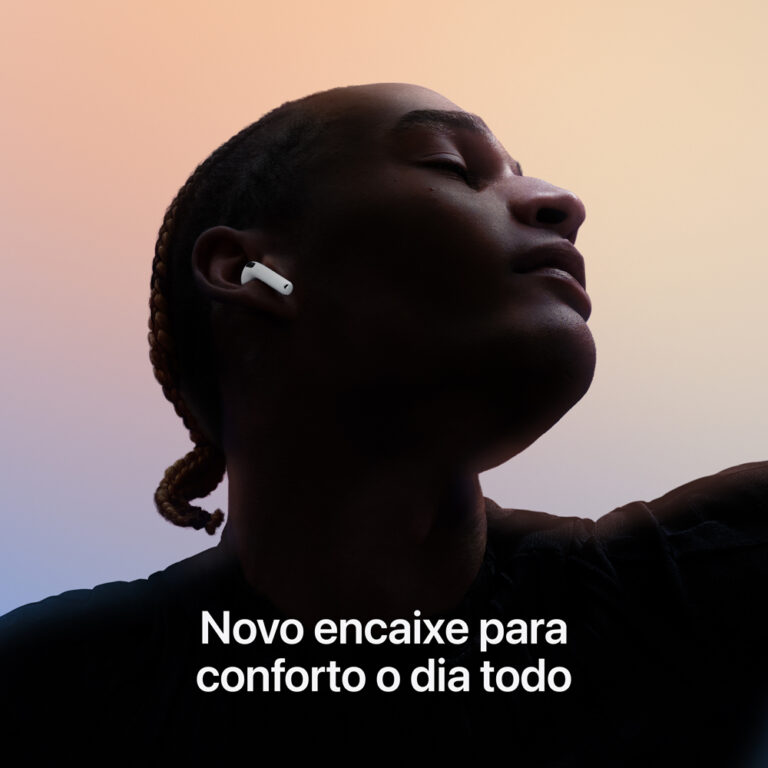 Apple AirPods 4 cor branco - Distribuidor Autorizado - Imagem 3