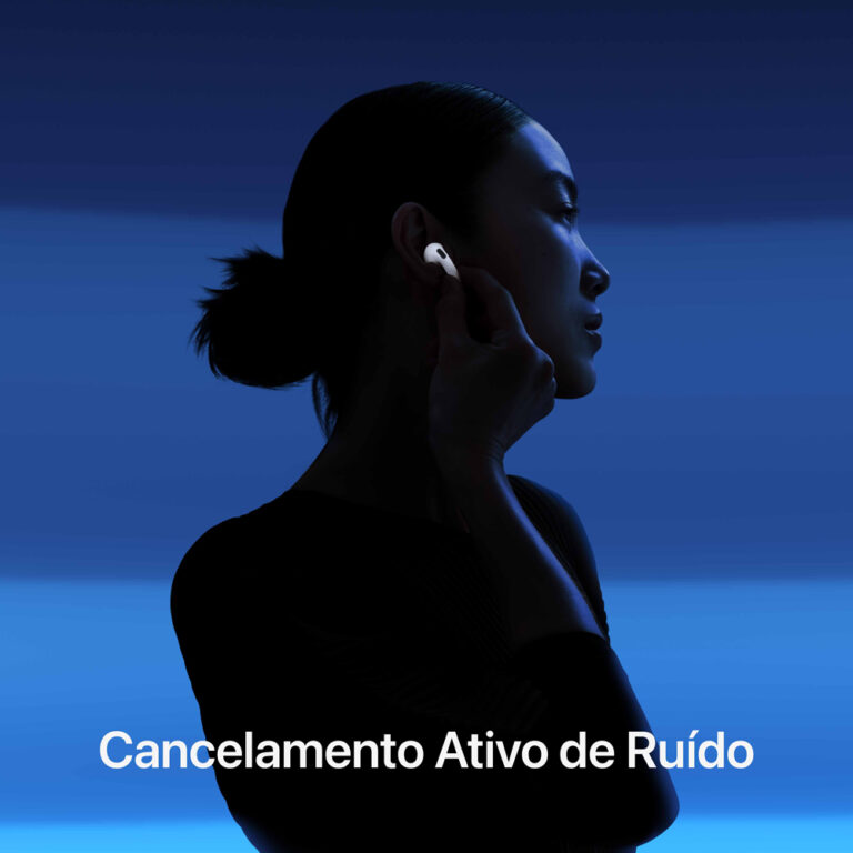 AirPods 4 com Cancelamento Ativo de Ruído - Distribuidor Autorizado - Imagem 3