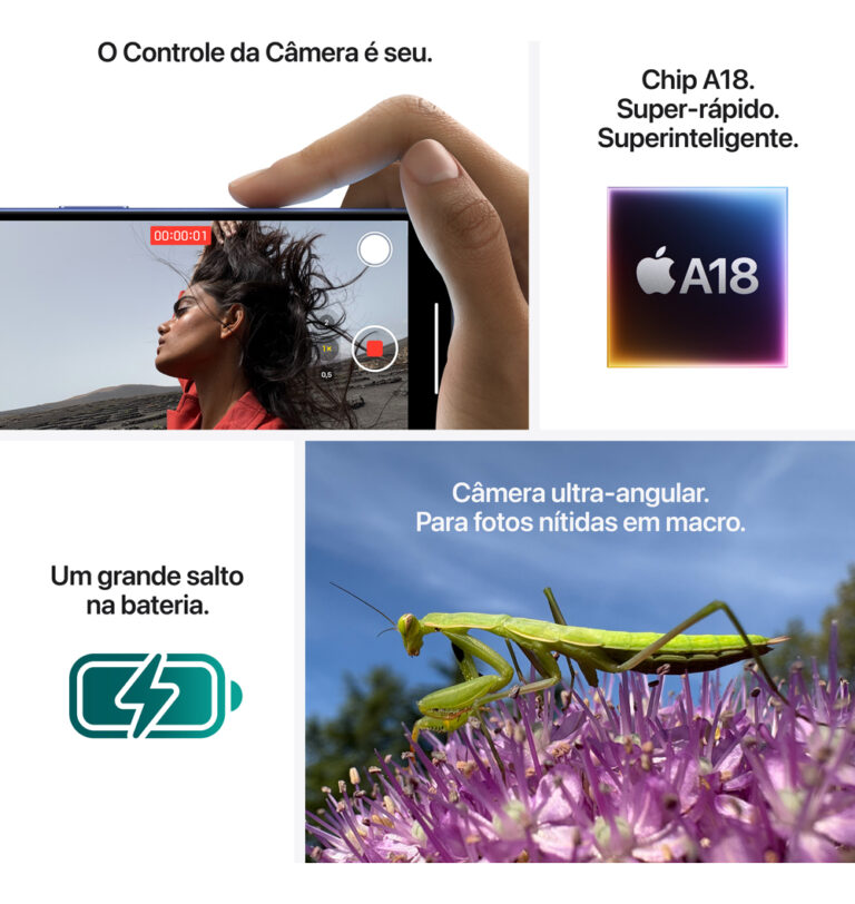 Apple iPhone 16 Plus (256 GB) - Ultramarino - Distribuidor Autorizado - Imagem 8