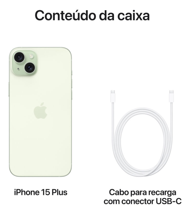 Apple iPhone 15 Plus (128 GB) - Verde - Distribuidor Autorizado - Imagem 9