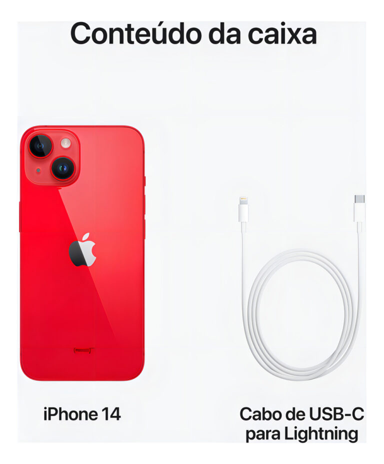 Apple iPhone 14 (512 GB) - (PRODUCT)RED - Distribuidor Autorizado - Imagem 10