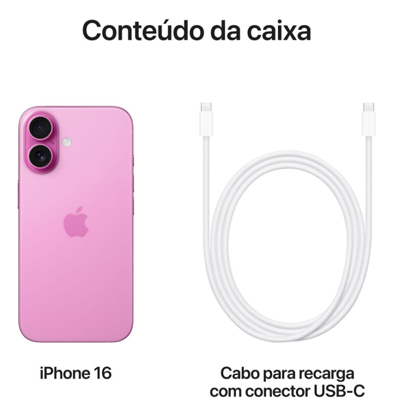 Apple iPhone 16 (512 GB) - Rosa - Distribuidor Autorizado - Imagem 9