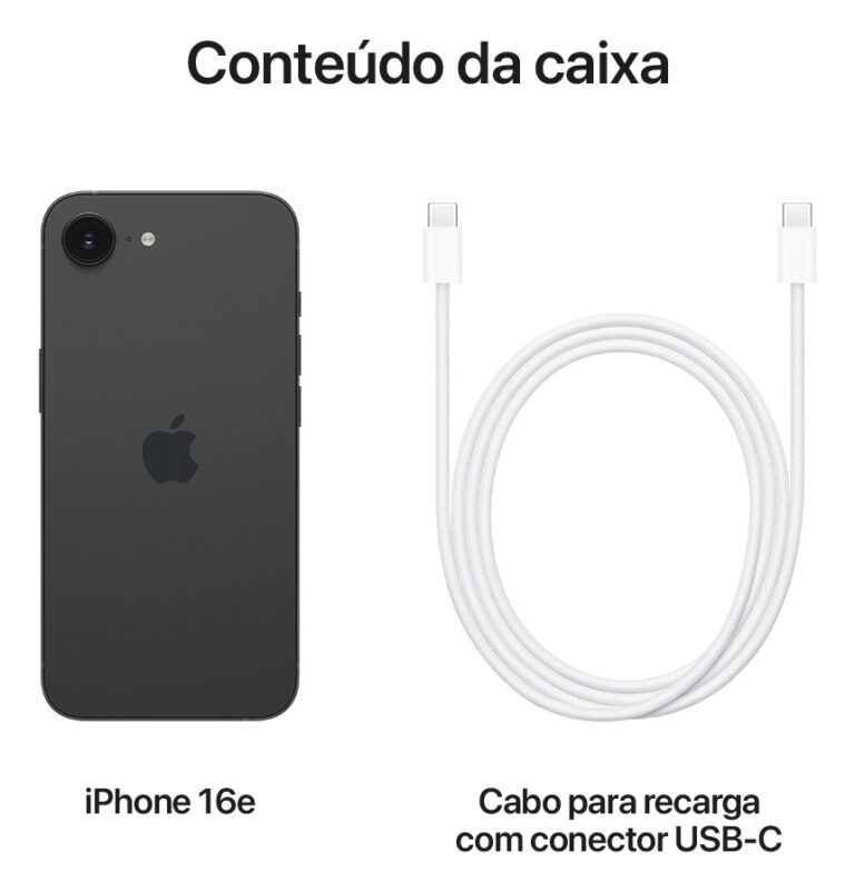 iPhone 16e (128 GB) - Preto - Distribuidor Autorizado - Imagem 8